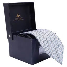 Alvaro Castagnino Men Woven Design Broad Tie image 5