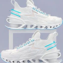 Atom Men's Spring Edge Alpha 1 White Running Shoes-picture-4