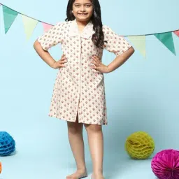 Biba Girls Ivory Sleepwear Dress image 5