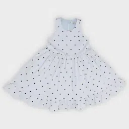 TOMMY HILFIGER Girls Blue Cotton Stripes Dress-picture-17