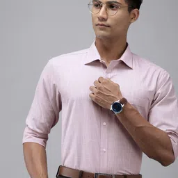 Park Avenue Textured Slim Fit Work Formal Shirt-picture-37
