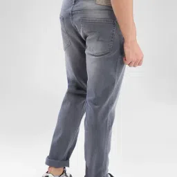 Spykar Grey Slim Fit Jeans image 2