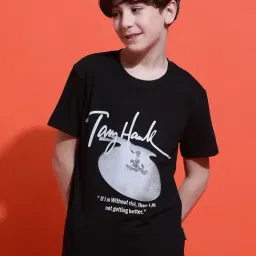 lil tomatoes Li'L Tomatoes Black Graphic Regular Fit T-Shirt-picture-24