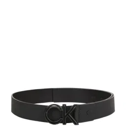 CALVIN KLEIN Black Smooth Leather Belt-image-1