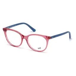 WEB EYEWEAR Red Geometric Eye Frames for Women-picture-35