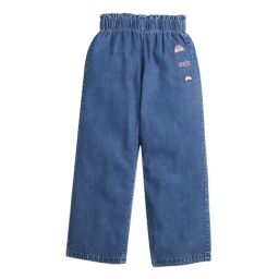 Tiny Girl Girls Blue Cotton Pants-picture-1