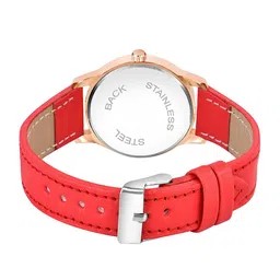 Gopal Shopcart Unisex Pack of 2 Textured Round Tang Regular Analogue Watches-C25RG image 2