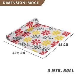 Kuber Industries White Set of 3 Water Resistant Shelf Liner Organisers image 5