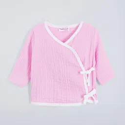 Hopscotch Boys Solid Textured Pure Cotton Jabla & Pajama-picture-19