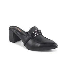 CLOG LONDON Block Mules with Buckles image 4