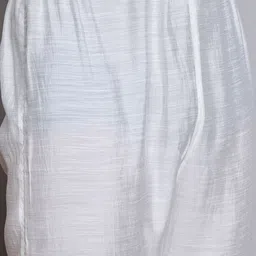 Jompers Ethnic Motifs Embroidered Regular Chikankari Straight Kurta with Pyjamas image 5