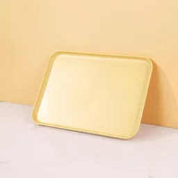 besillia Wheat Straw Trays - Unbreakable Eco-Friendly, Reusable - Dishwasher Safe Dinner Tray image 3