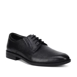 Bata Men's Elegant II Black Derby Shoes-picture-10