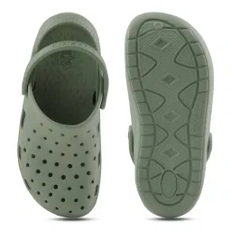 Liberty Women's Light Green Back Strap Clogs image 5