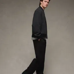 American Eagle Grey Regular Fit Checks Jacket image 4