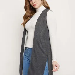 BRINNS Charcoal Fleece Shrug image 3
