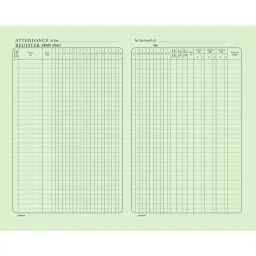 Trison Stock Register No.4 256 pages Ordinary binding (O/B) 19.5x32.5 cm image 4