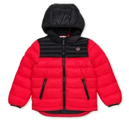 H by Hamleys Boys Red Color Block Full Sleeves Jacket-picture-31