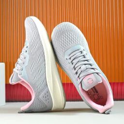 OFF LIMITS Women's ALLYSON Light Grey & Pink Running Shoes-picture-1