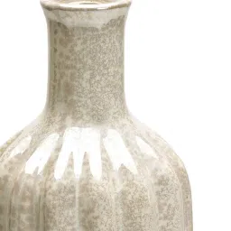 Pure Home and Living White Ceramic Vase image 5