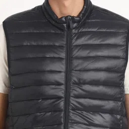 Turtle Grey Relaxed Fit Puffer Jacket image 5