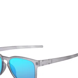 Eyedens Unisex UV Protected Square Sunglasses E-Wear-Labs_Grey-Blu_MK image 2