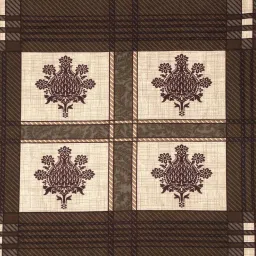 Klotthe Brown 300 TC Polycotton Double Bedsheet with 2 Pillow Covers image 5