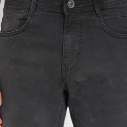 Sf Jeans By Pantaloons Black Cotton Slim Fit Jeans image 5