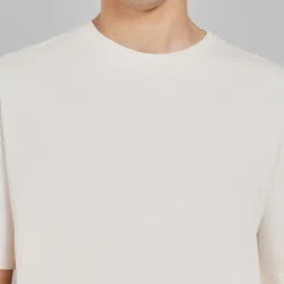 Street 808 By Pantaloons White Cotton Boxy Fit T-Shirt image 5