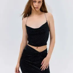 Cover Story Black Regular Fit Top-picture-34