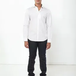 celio celio* White Regular Fit Cotton Shirt image 5
