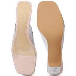 Inc.5 Women's Peach Slides image 4