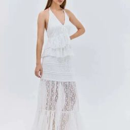 Cover Story White Regular Fit Lace Top-picture-39