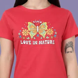 Kryptic Navy Blue & Fuchsia Pink Relaxed Fit Printed Night Suit image 5