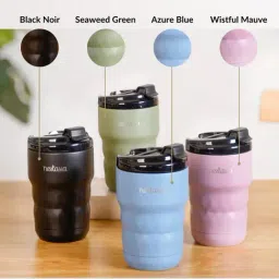 Nestasia Azure Blue Insulated Travel Coffee Tumbler Stainless Steel 355 ML-picture-40