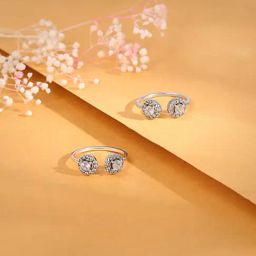 GIVA 925 Sterling Silver Toe-Rings for Women-picture-40