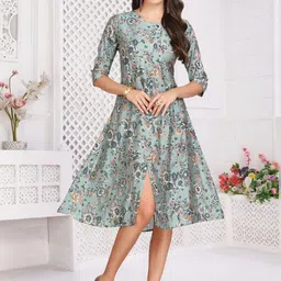 GREAT OUTFITS Floral Printed Kurti-image-33