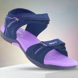 Sparx Women's Blue Floater Sandals-picture-6