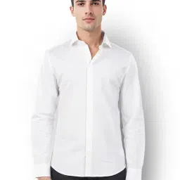 celio celio* White Regular Fit Cotton Shirt-picture-36