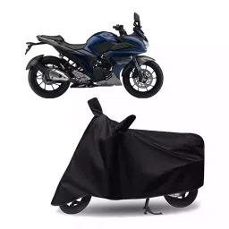 Auto Pearl Bike Cover for Yamaha Fazer-250 (Black)-picture-15