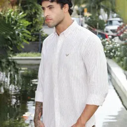 Perch Brown Stripes Shirt image 2