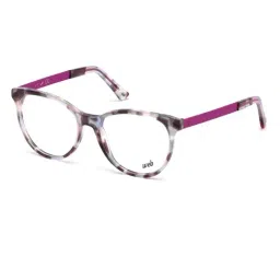 WEB EYEWEAR Purple Round Eye Frames for Women-picture-17