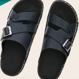 Hirolas Men's Blue Casual Sandals-image-0