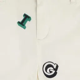 Tommy Hilfiger Boys Beige Solid Relaxed Fit Shorts image 4