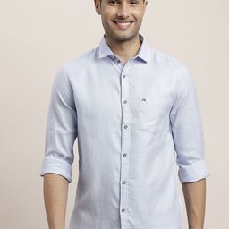 Turtle Men Relaxed Slim Fit Opaque Casual Shirt-picture-23