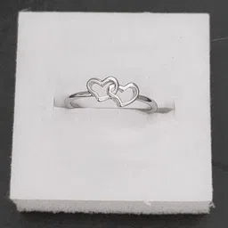 M Men Style Silver-Plated Adjustable Finger Ring image 4