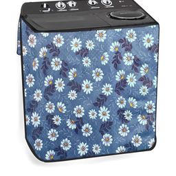 The Furnishing Tree Blue Plastic Washing Machine Cover-picture-36