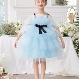 INCLUD Girls Tulle Tiered Fit & Flare Dress-picture-15