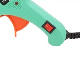 Fadman 20 W Standard Temperature Hot Melt Mini Glue Gun with 9 Stick Turquoise 7 mm Stick Dia., 0060-TURQUOISEMINI20WT-9ST image 3