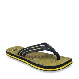 Red Chief Men's Navy & Yellow Flip Flops-picture-10